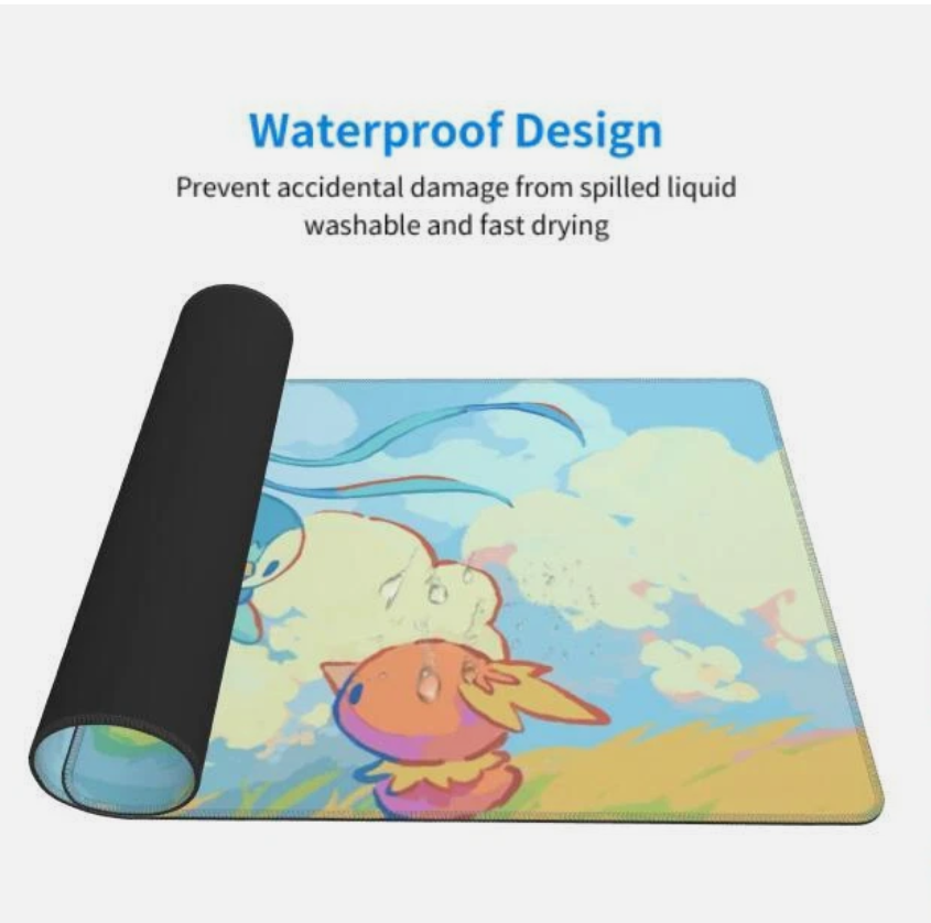 Board Card Game Pokemon Piplup 3143 Gaming Mouse Pad PTCG CCG MTG Play Mat