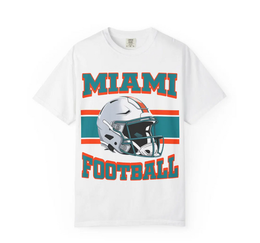 Miami Dolphins Shirt for Men & Women, Miami Football Tee, Official Dolphins Fan Gift, NFL Team Apparel, Game Day Shirt