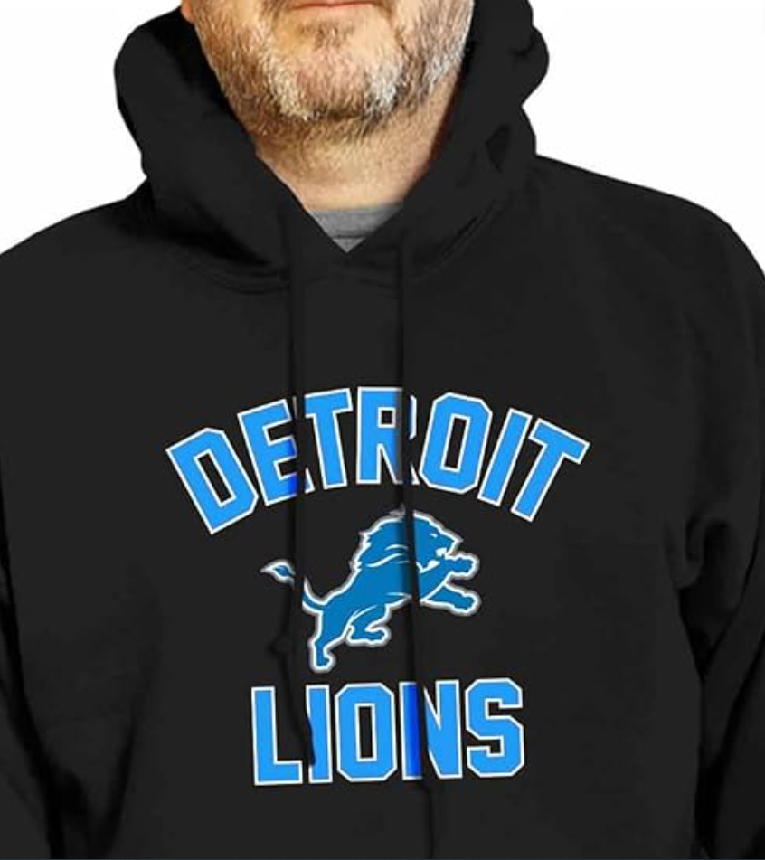 Team Fan Apparel NFL Adult Gameday Hooded Sweatshirt - Poly Fleece Cotton Blend - Stay Warm and Represent Your Team in Style