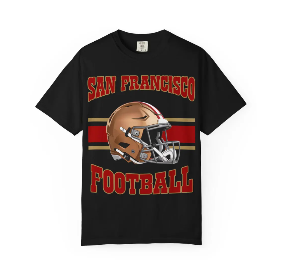 49ers Shirt for Football Fans - San Francisco 49ers Tee, Niners T-Shirt, Sports Lover Gift, SF 49ers Fan Gear