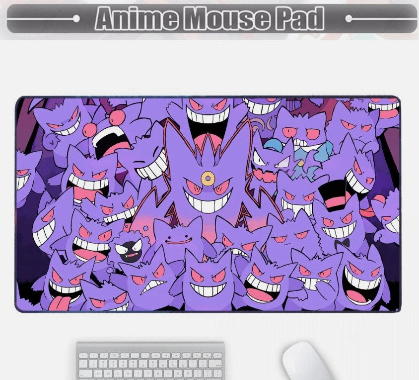Board Card Game Pokemon Gengar Gaming Mouse Pad PTCG CCG MTG Play Mat, Choose Size