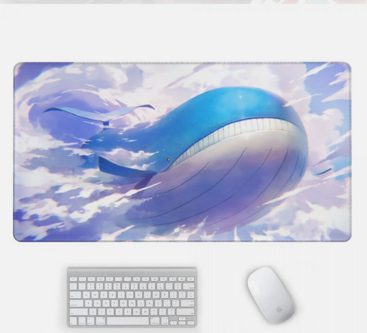 60*35cm Board Card Game Pokemon Wailord Games MousePad PTCG CCG MTG PlayMat