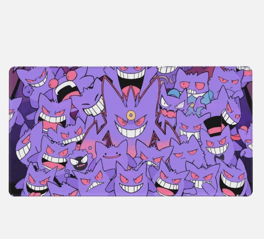 Board Card Game Pokemon Gengar Gaming Mouse Pad PTCG CCG MTG Play Mat, Choose Size