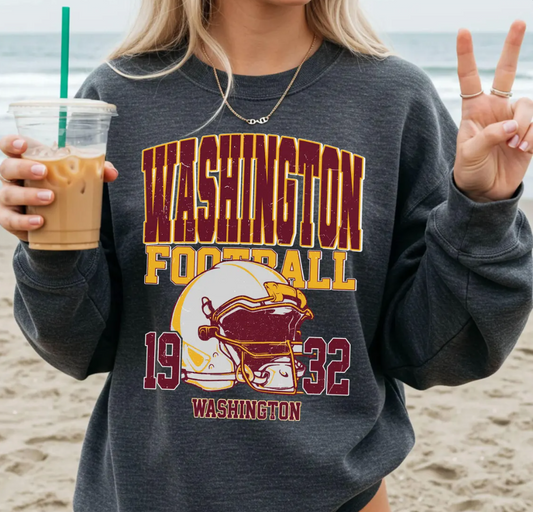 Vintage 90s Style Washington Football Vintage Style Comfort Colors T-Shirt,Washington Crewneck Commander Sweater,Washington Fan Gift Shirt