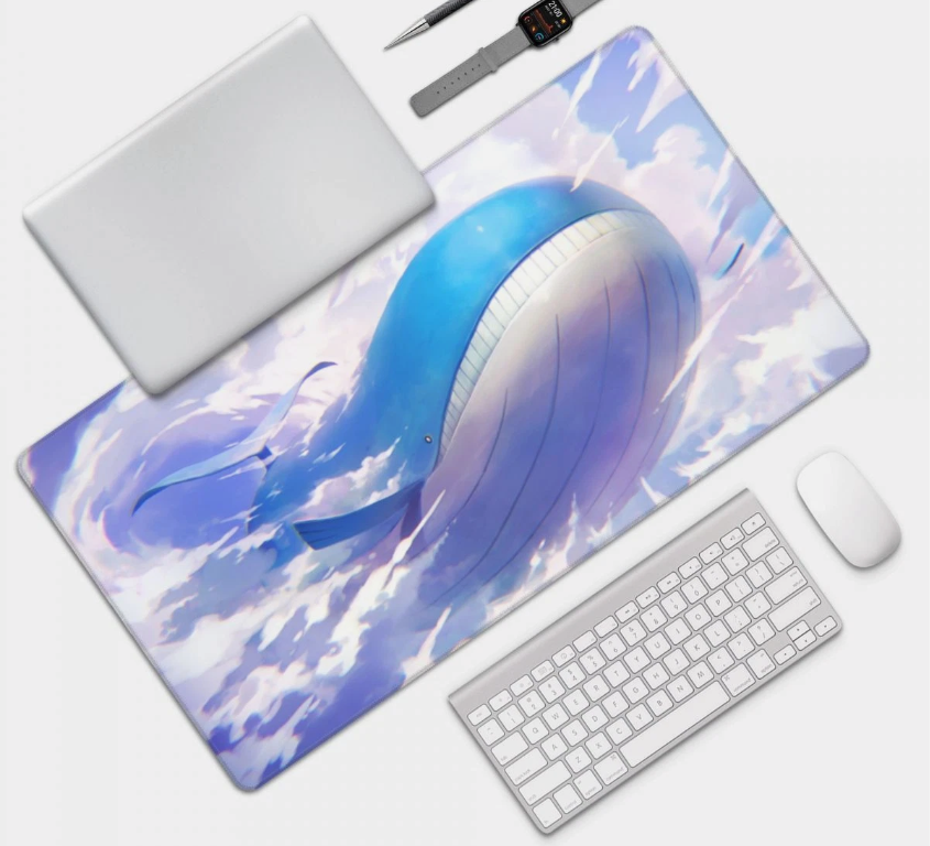 60*35cm Board Card Game Pokemon Wailord Games MousePad PTCG CCG MTG PlayMat