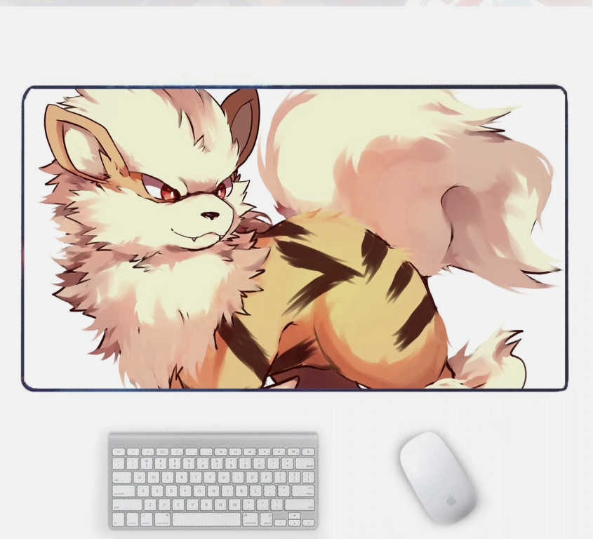 Board Card Game Pokemon Arcanine 3750 Gaming Mouse Pad PTCG CCG MTG Play Mat