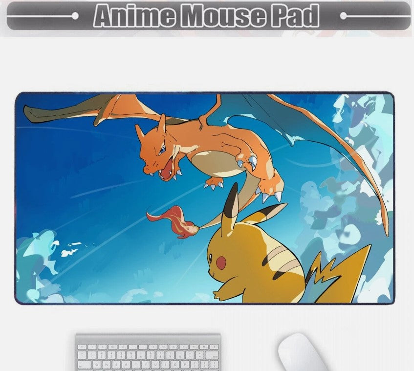 Board Card Game Pokemon Charizard Gaming Mouse Pad PTCG CCG MTG Play Mat, Choose Size
