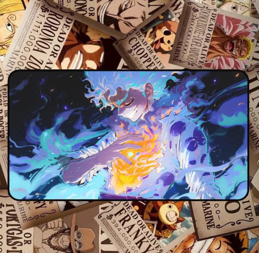 Anime One Piece Gear Desk Mat, Mouse Pad, Choose Size