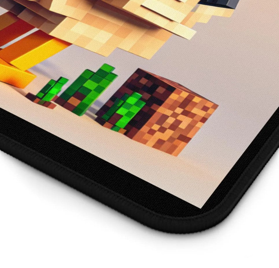 Upgrade HeyEtsy.com  Price:803,542₫  Minecraft Desk Mat - Gamer Mat, Desk Accessories, Computer Pad, Playroom Decor, Gamer gift, Gamer Birthday, Home office, Chicken Jockey, Choose Size