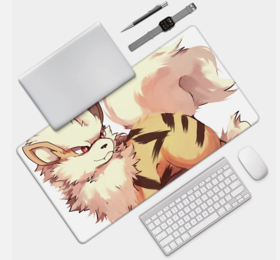 Board Card Game Pokemon Arcanine 3750 Gaming Mouse Pad PTCG CCG MTG Play Mat