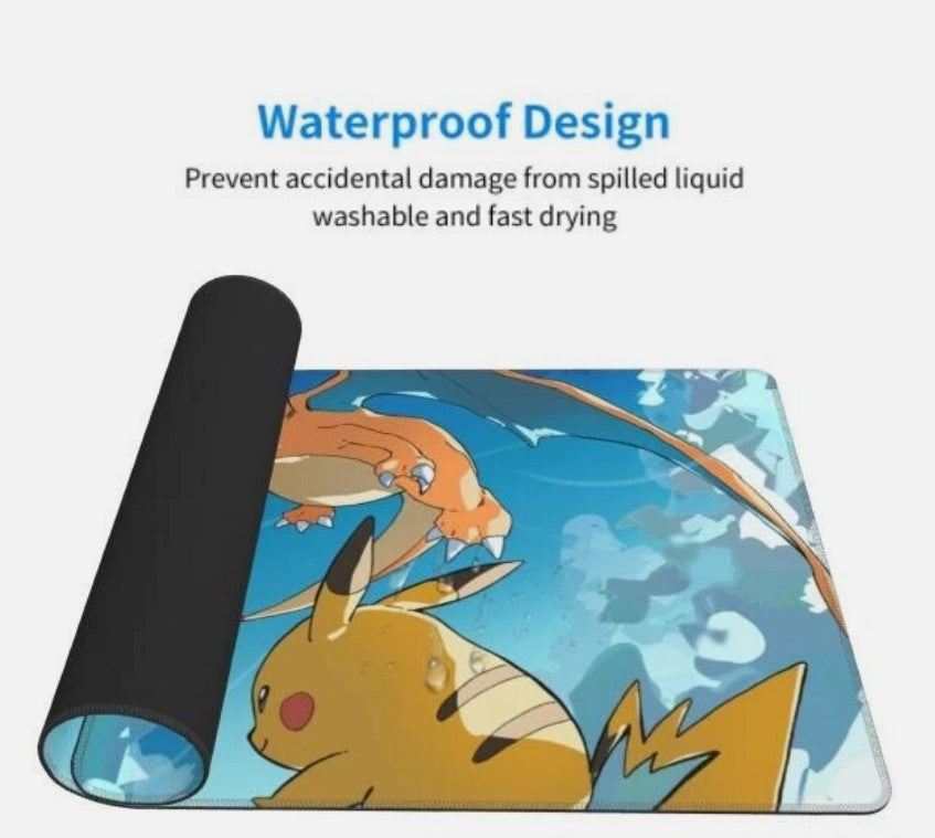 Board Card Game Pokemon Charizard Gaming Mouse Pad PTCG CCG MTG Play Mat, Choose Size