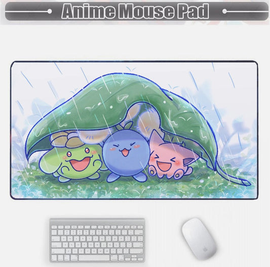 Board Card Game Pokemon Hoppip Gaming Mouse Pad PTCG CCG MTG Play Mat, Choose Size