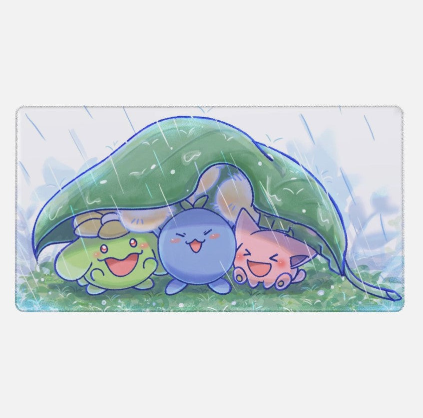 Board Card Game Pokemon Hoppip Gaming Mouse Pad PTCG CCG MTG Play Mat, Choose Size
