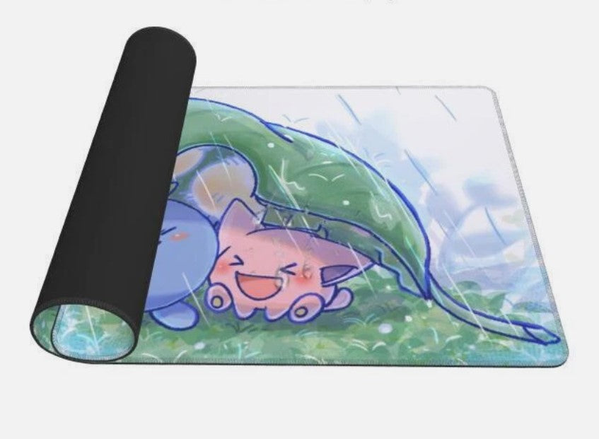 Board Card Game Pokemon Hoppip Gaming Mouse Pad PTCG CCG MTG Play Mat, Choose Size