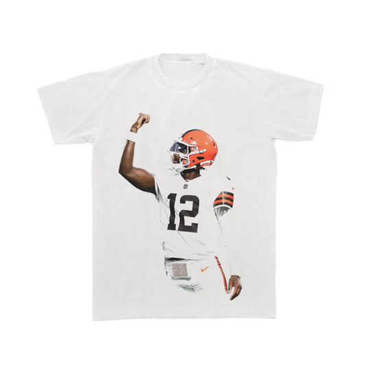Shedeur Sander Wrist Up Oversized Bootleg Browns Tee, Cleveland Prime Time Dawg Pound Throwback Vintage Prime t- shirt, trendy birthday gift!