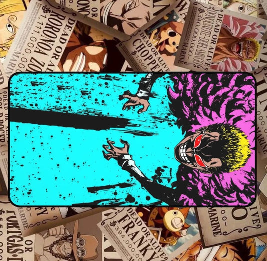 Anime One Piece Donquixote Doflamingo Desk Mat, Mouse Pad, Choose Size