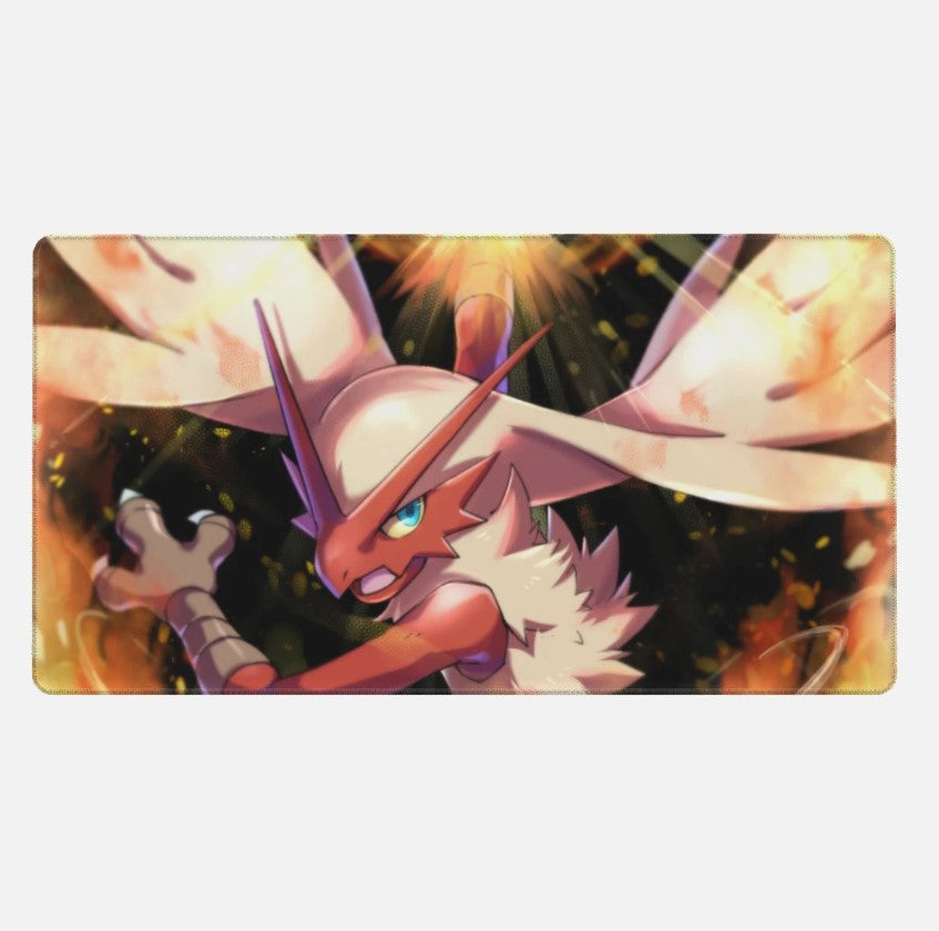 Board Card Game Pokemon Blaziken Gaming Mouse Pad PTCG CCG MTG Play Mat, Choose Size