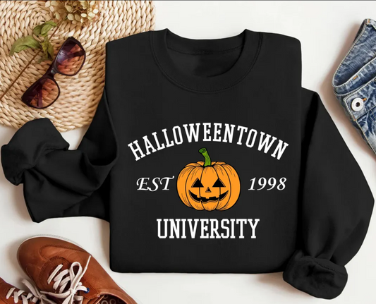 Halloweentown Est 1998 Sweatshirt, Halloweentown Hoodie, Pumkin Sweatshirt, Halloween Gift Hoodie, Halloween Gift Sweatshirt, Pumpkin Hoodie