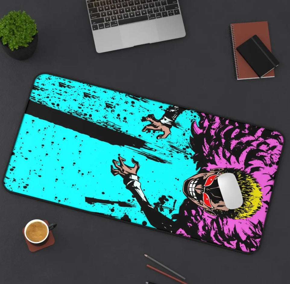 Anime One Piece Donquixote Doflamingo Desk Mat, Mouse Pad, Choose Size