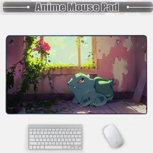 Board Card Game Pokemon Bulbasaur Gaming Mouse Pad PTCG CCG MTG Play Mat, Choose Size