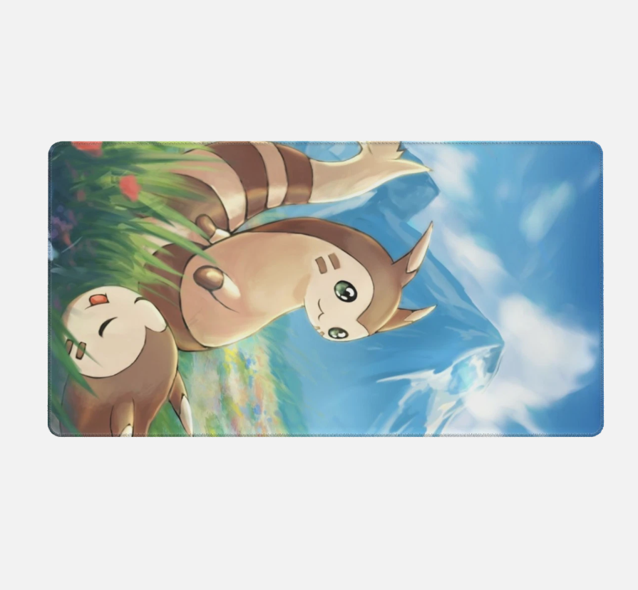Board Card Game Pokemon Furret 2226 Gaming Mouse Pad PTCG CCG MTG Play Mat