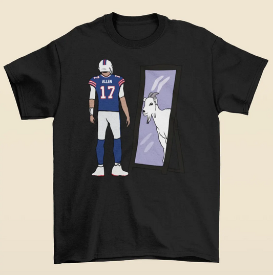 Josh Allen Mirror GOAT T-Shirt