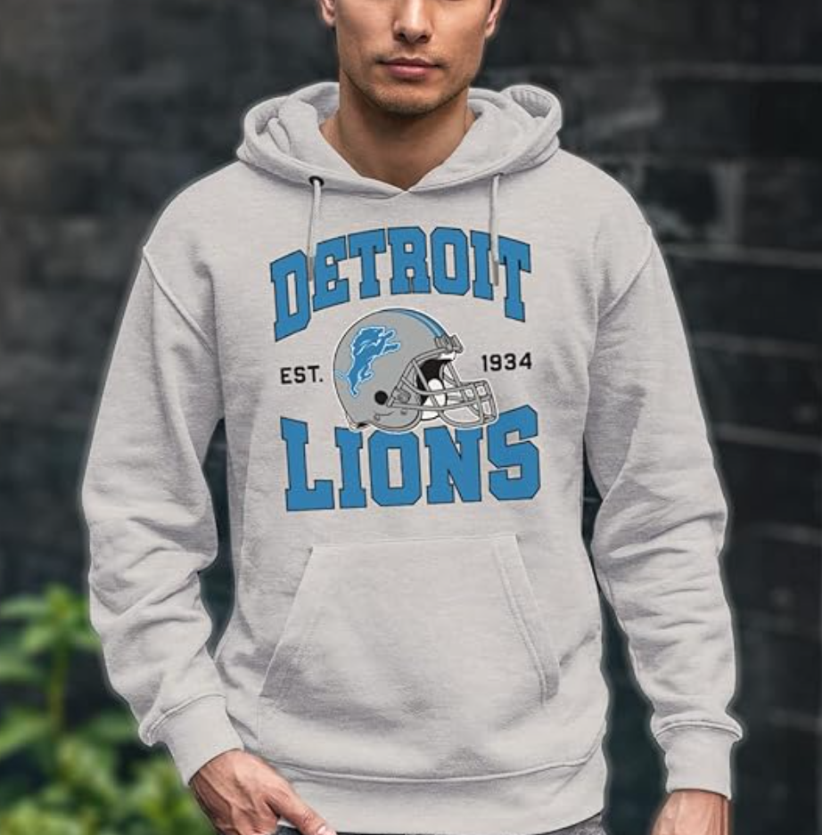 Junk Food Clothing x NFL - Team Helmet - Unisex Adult Pullover Hoodie for Men and Women - Officially Licensed NFL Apparel