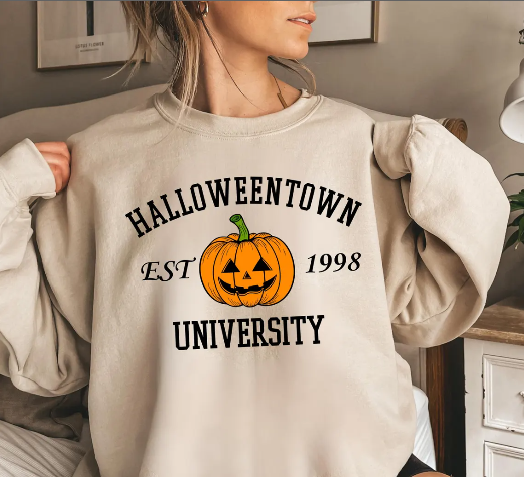 Halloweentown Est 1998 Sweatshirt, Halloweentown Hoodie, Pumkin Sweatshirt, Halloween Gift Hoodie, Halloween Gift Sweatshirt, Pumpkin Hoodie