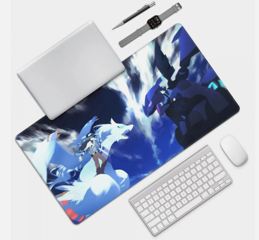 Board Card Game Pokemon Reshiram 115227 Mouse Pad PTCG CCG MTG Play Mat