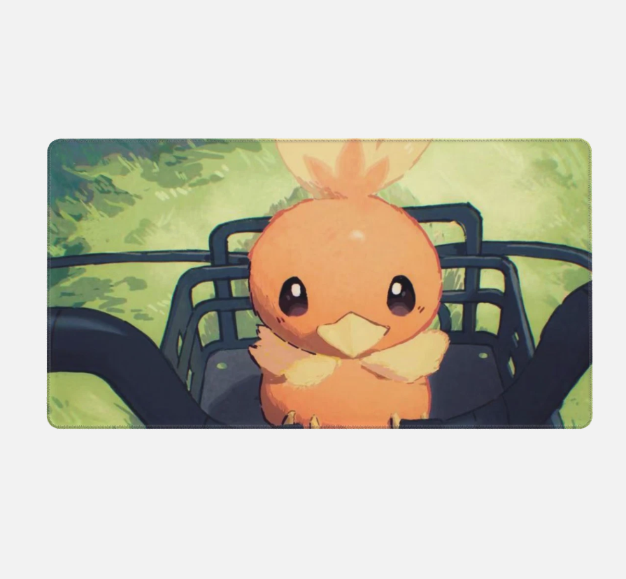 226004 Board Card Game Pokemon Torchic Games HD Mouse Pad PTCG CCG MTG Play Mat