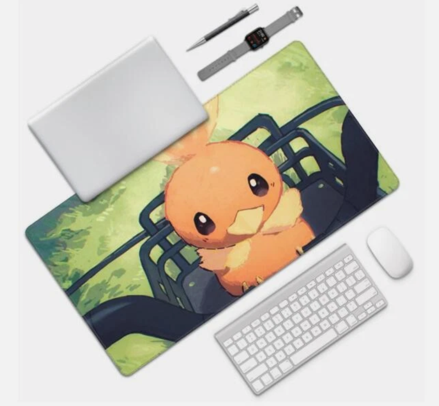 226004 Board Card Game Pokemon Torchic Games HD Mouse Pad PTCG CCG MTG Play Mat