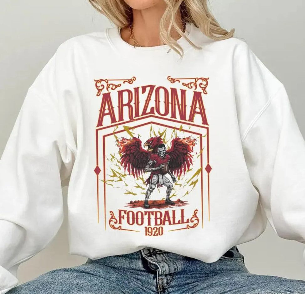 Miami Football Skull Vintage Sweatshirt,Miami Fan Gifts,Football Game Day Sweatshirt ,Miami Football Crewneck,Miami Football T-Shirt (Copy)