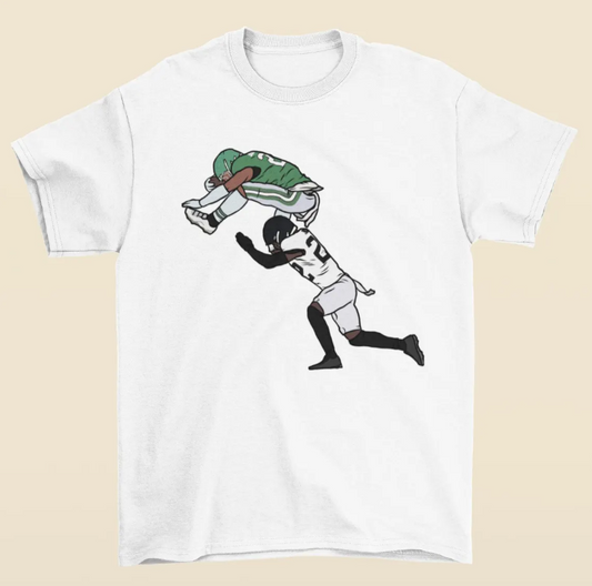 Saquon Barkley Backwards Hurdle T-Shirt