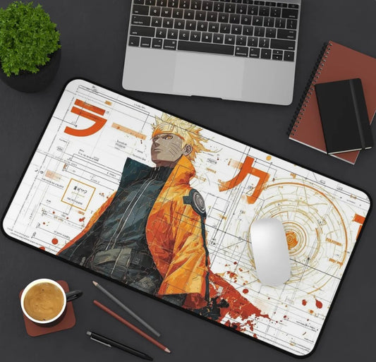 Naruto Anime Desk Mat, Mouse Pad, Choose Size