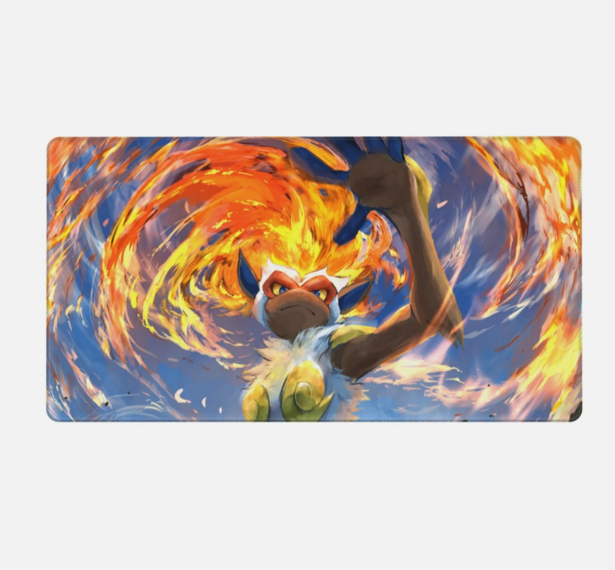 Board Card Game Pokemon infernape 3740 Gaming Mouse Pad PTCG CCG MTG Play Mat
