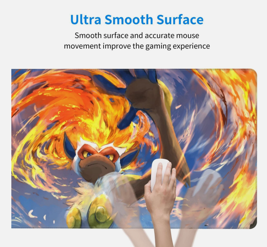 Board Card Game Pokemon infernape 3740 Gaming Mouse Pad PTCG CCG MTG Play Mat