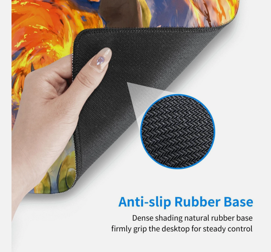 Board Card Game Pokemon infernape 3740 Gaming Mouse Pad PTCG CCG MTG Play Mat