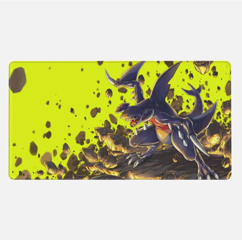 Board Card Game Pokemon Garchomp Gaming Mouse Pad PTCG CCG MTG Play Mat, Choose Size