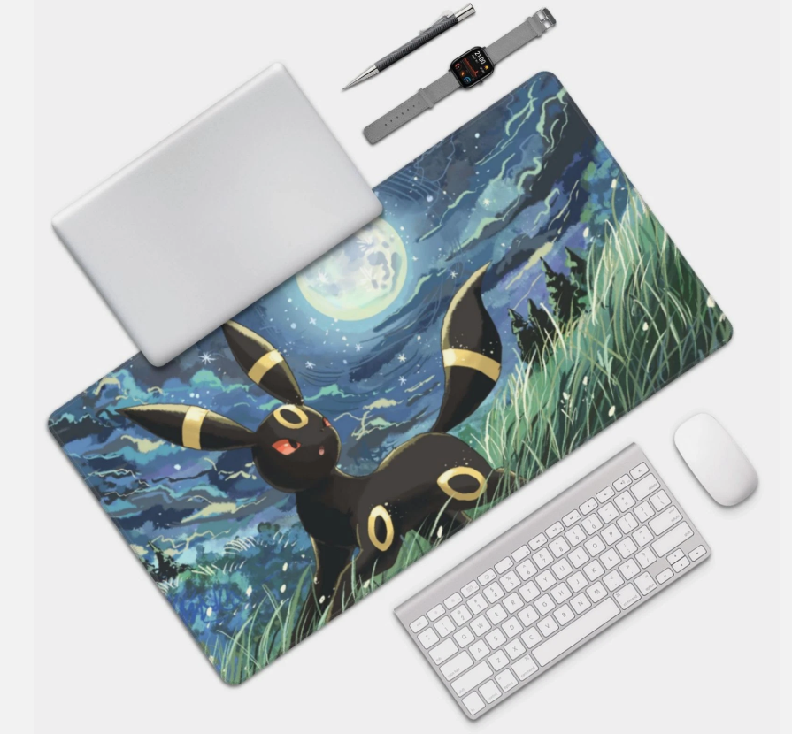 Board Card Game Pokemon Umbreon 3887 Gaming Mouse Pad PTCG CCG MTG Play Mat