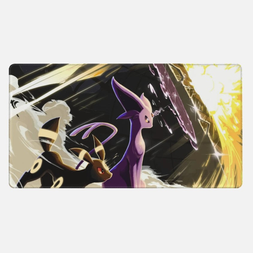 Board Card Game Pokemon Espeon Umbreon Mouse Pad PTCG CCG MTG Play Mat, Choose Size