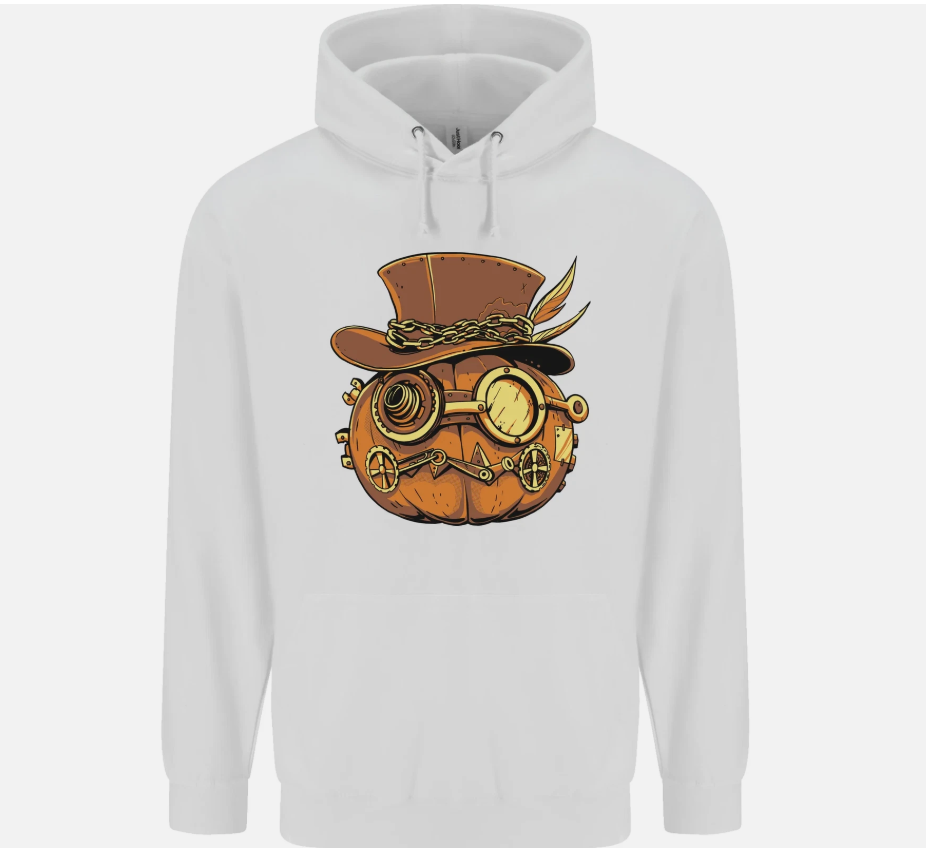 Steampunk Pumpkin Halloween Mens
