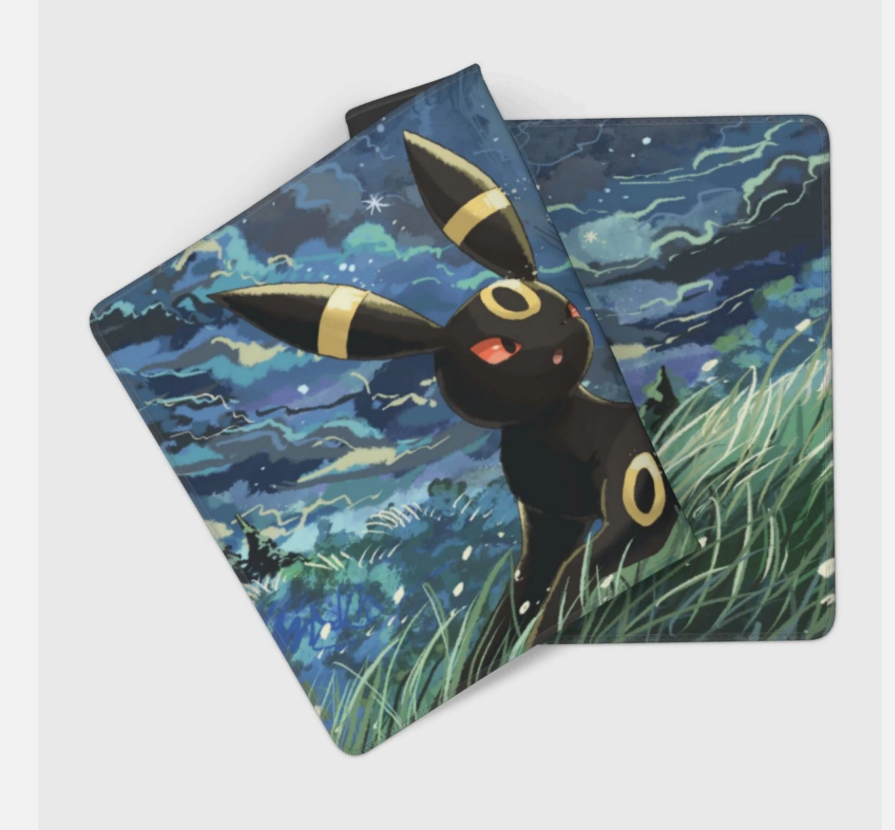 Board Card Game Pokemon Umbreon 3887 Gaming Mouse Pad PTCG CCG MTG Play Mat