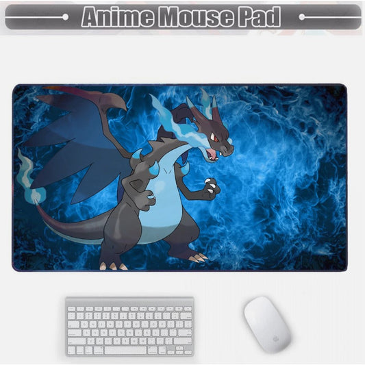 Board Card Game Pokemon Charizard Gaming Mouse Pad PTCG CCG MTG Play Mat, Choose Size