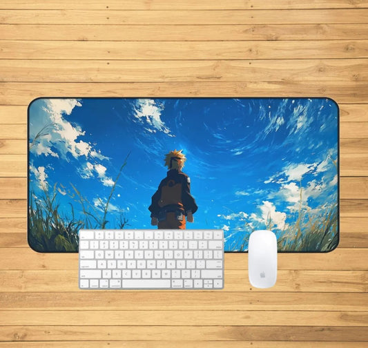 Naruto Anime Desk Mat: Custom Mouse Pad for Gamers & Studentsc, Choose Size