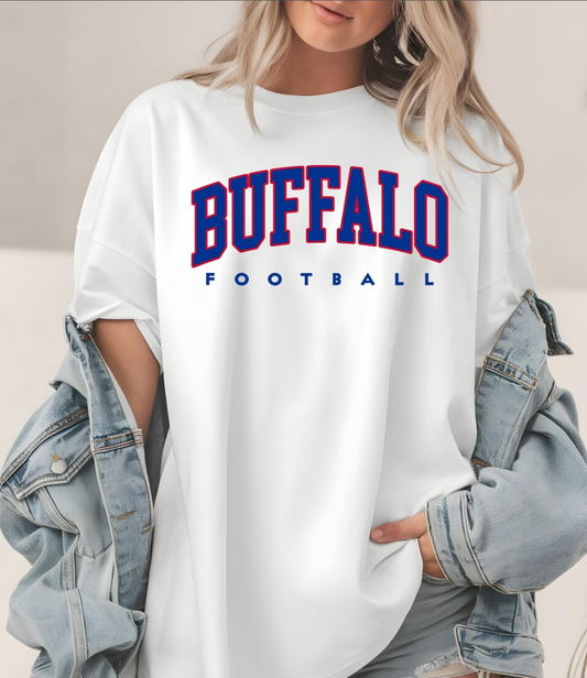 Buffalo Football  T-Shirt,Buffalo, Game Day Tee,Sports Fan Gift, College Football,Buffalo Pride,Team Spirit