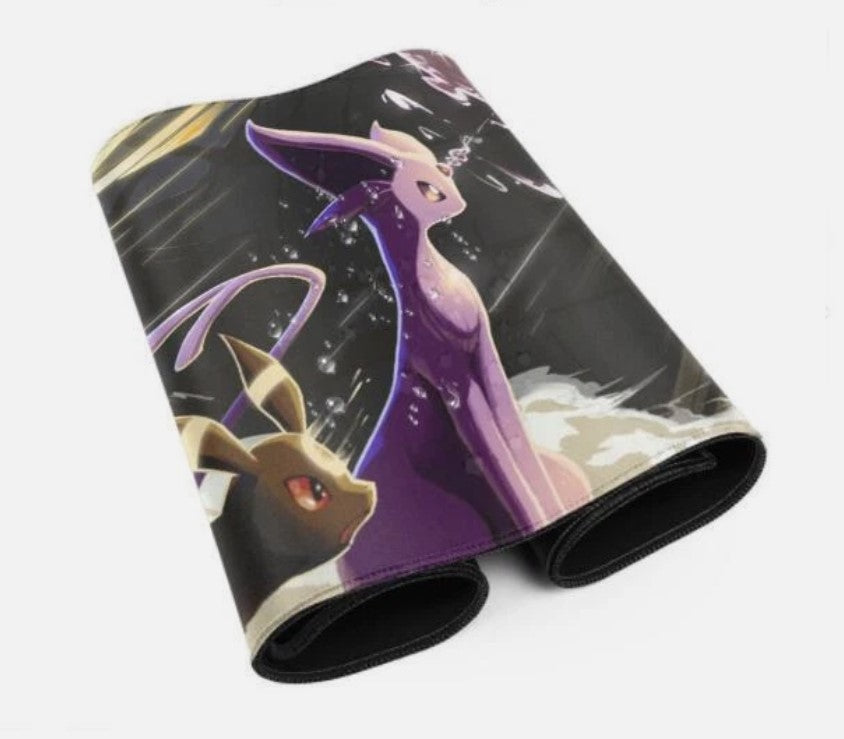 Board Card Game Pokemon Espeon Umbreon Mouse Pad PTCG CCG MTG Play Mat, Choose Size