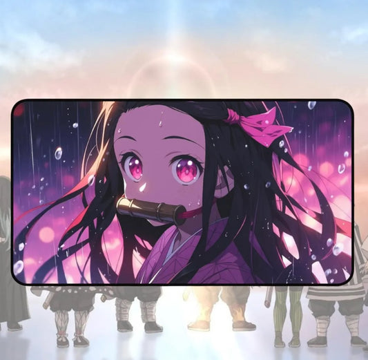 Anime Demon Slayer Nezuko Desk Mat, Mouse Pad, Choose Size