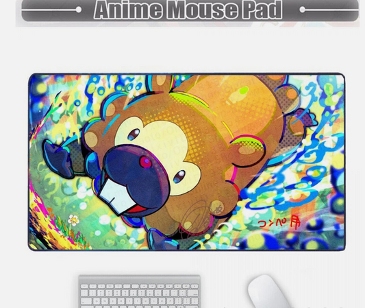 Board Card Game Pokemon Bidoof 2864 Gaming Mouse Pad PTCG CCG MTG Play Mat