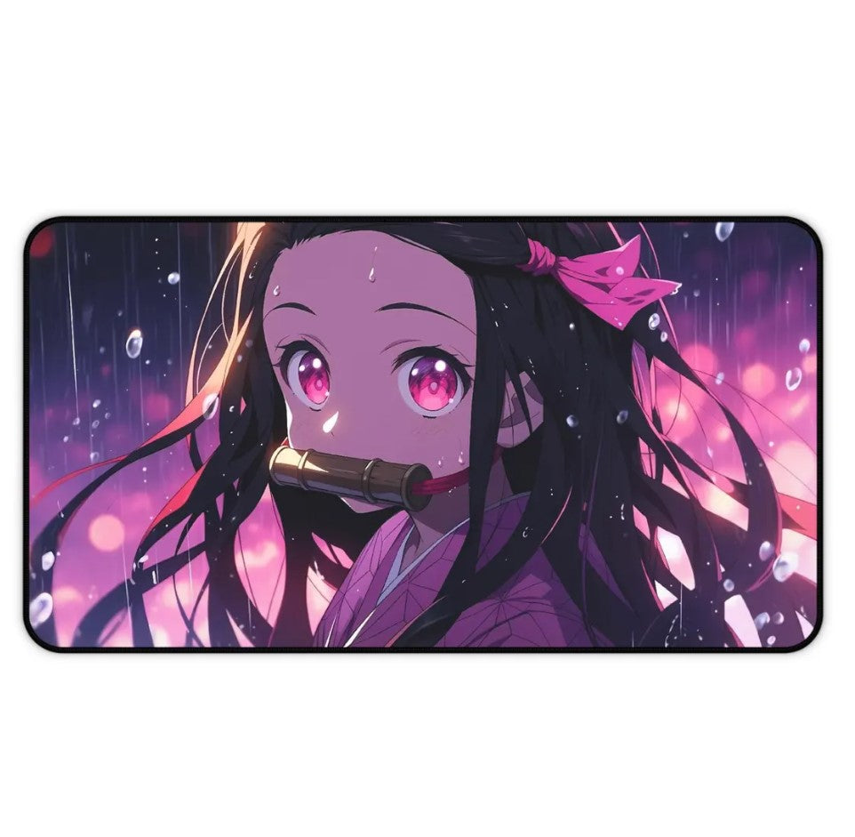 Anime Demon Slayer Nezuko Desk Mat, Mouse Pad, Choose Size