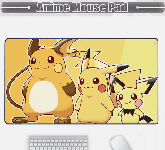 Board Card Game Pokemon Pichu Gaming Mouse Pad PTCG CCG MTG Play Mat, Choose Size